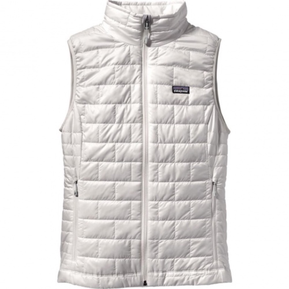 Patagonia Women's Nano Puff Vest XS Birch White